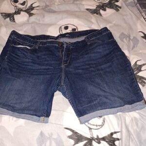 Denim Blue Women's Shorts
